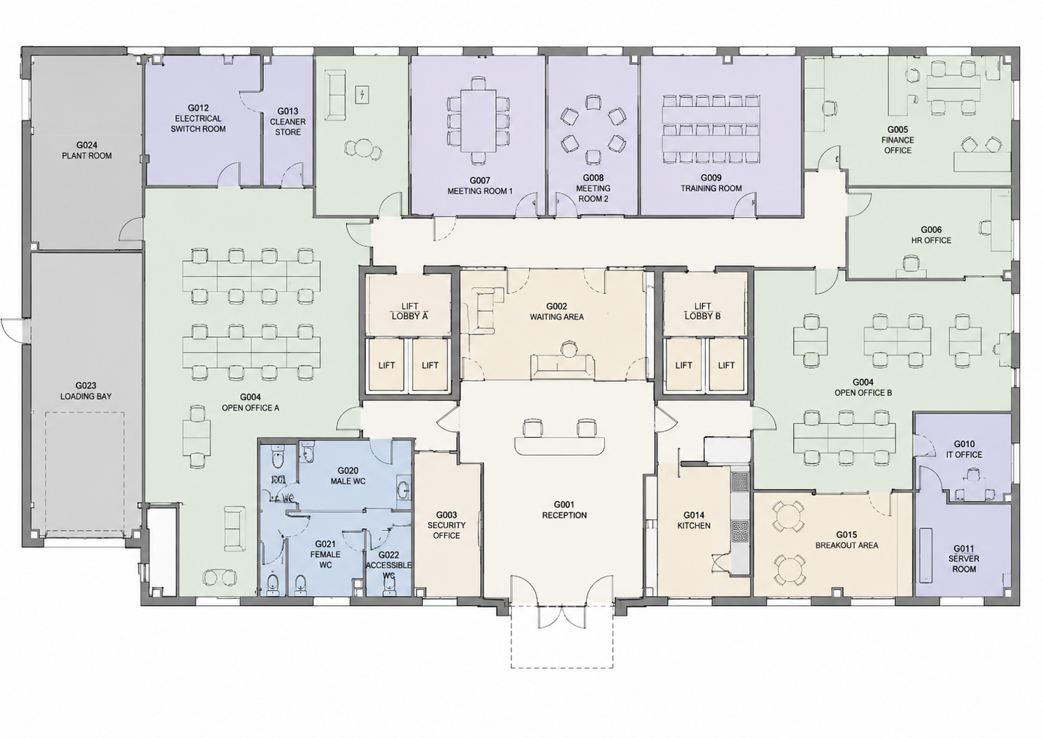 Ground floor plan